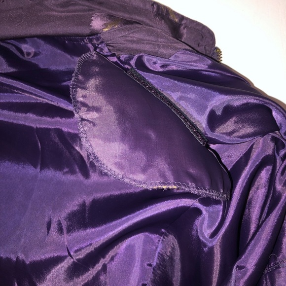 90s Silk Bomber Jacket - Picture 5 of 10